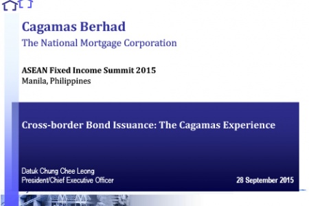 Cross-border Bond Issuance: The Cagamas Experience