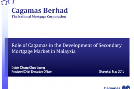 Role of Cagamas in the Development of Secondary Mortgage Market in Malaysia