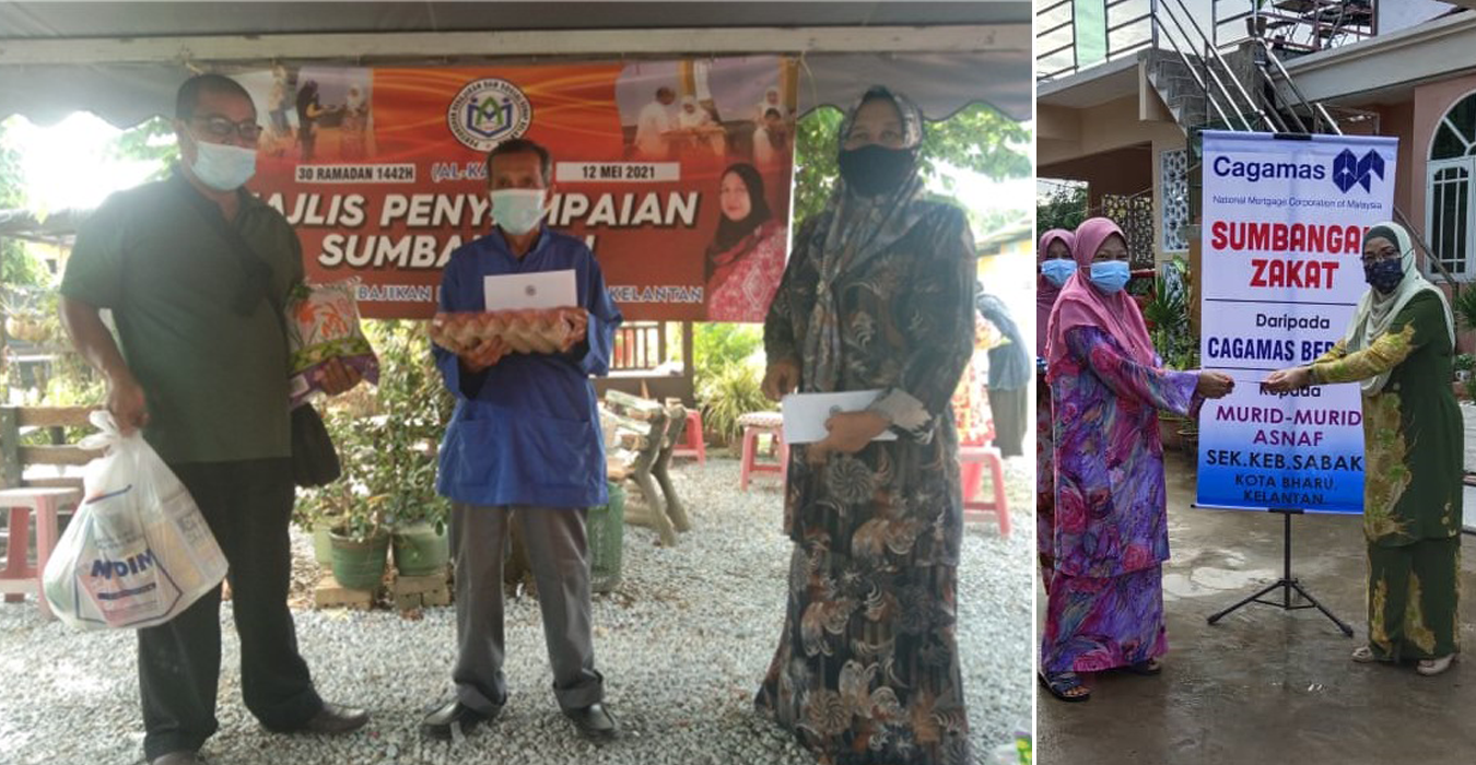 Cagamas Zakat Wakalah Programme (ZWP) 2021 – Ramadhan Food Supply Contribution To Aid 268 Asnaf in Melaka, Negeri Sembilan and Kelantan
