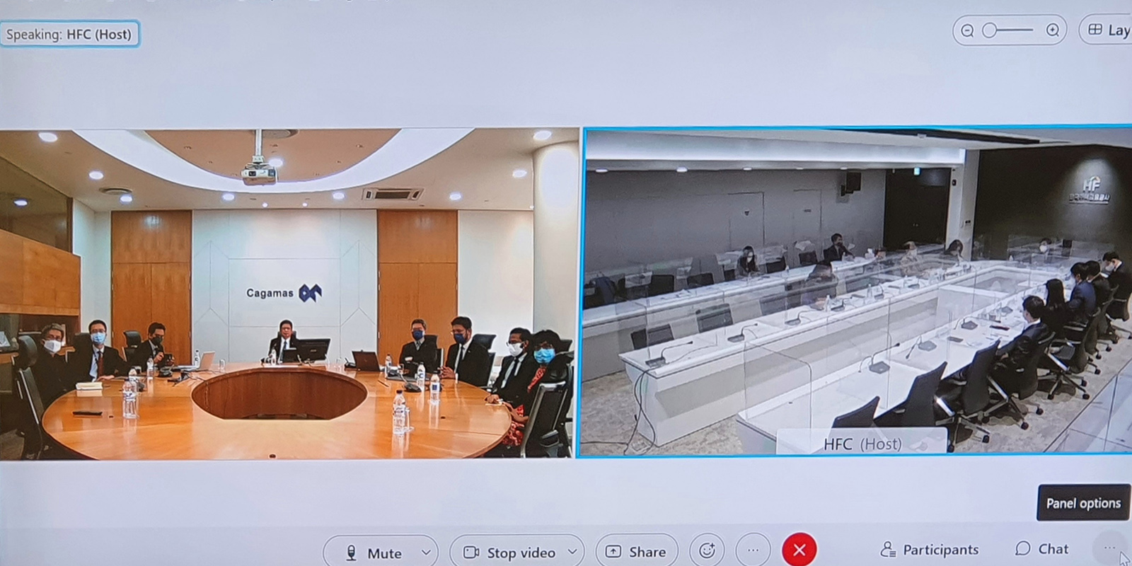 Virtual Meeting with Korea Housing Finance Corporation