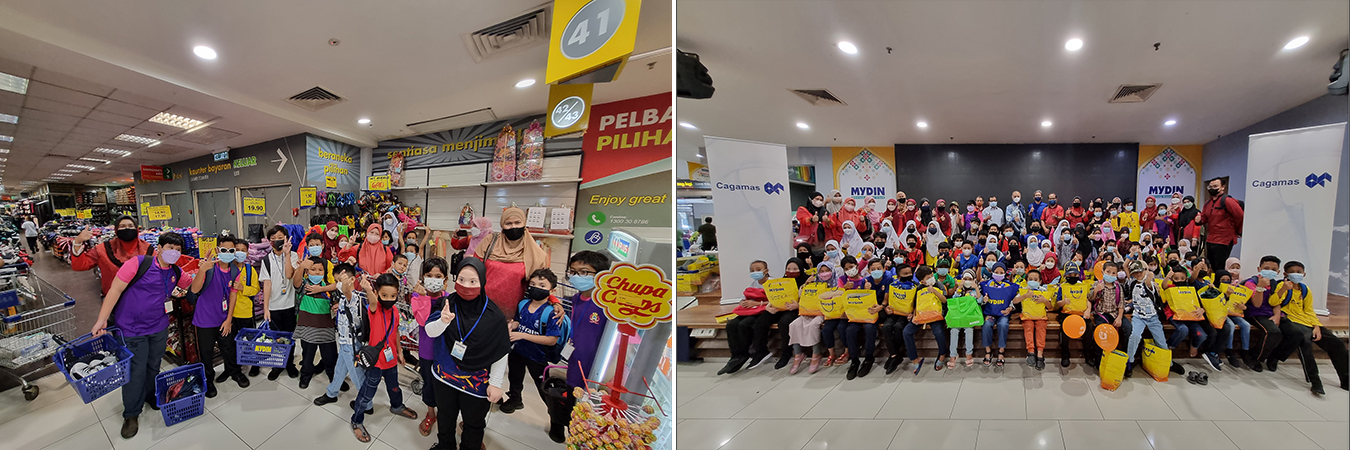 Cagamas Zakat Wakalah Programme: Semarak Hari Raya Aidilfitri Programme with Asnaf Students, Sekolah Kebangsaan Bukit Subang