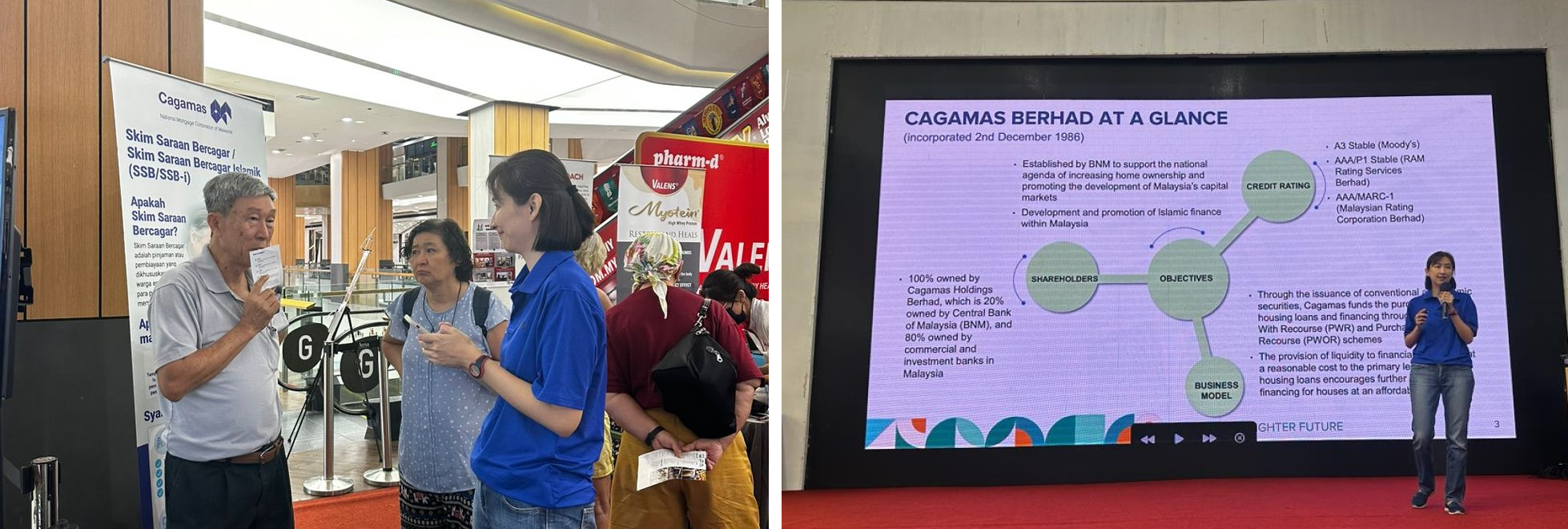 Cagamas Berhad at The Celebration: Life Begins at 50 Festival 2023