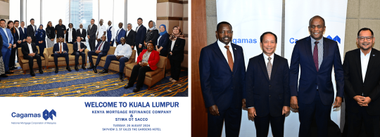 Cagamas Berhad Hosts Delegation from Kenya Mortgage Refinance Company and Stima DT Sacco 